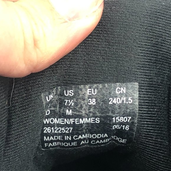 Clarks Faralyn Alpha Suede Lace Up Hiking Boot, Navy Blue, Women's 7.5 - Picture 8 of 8